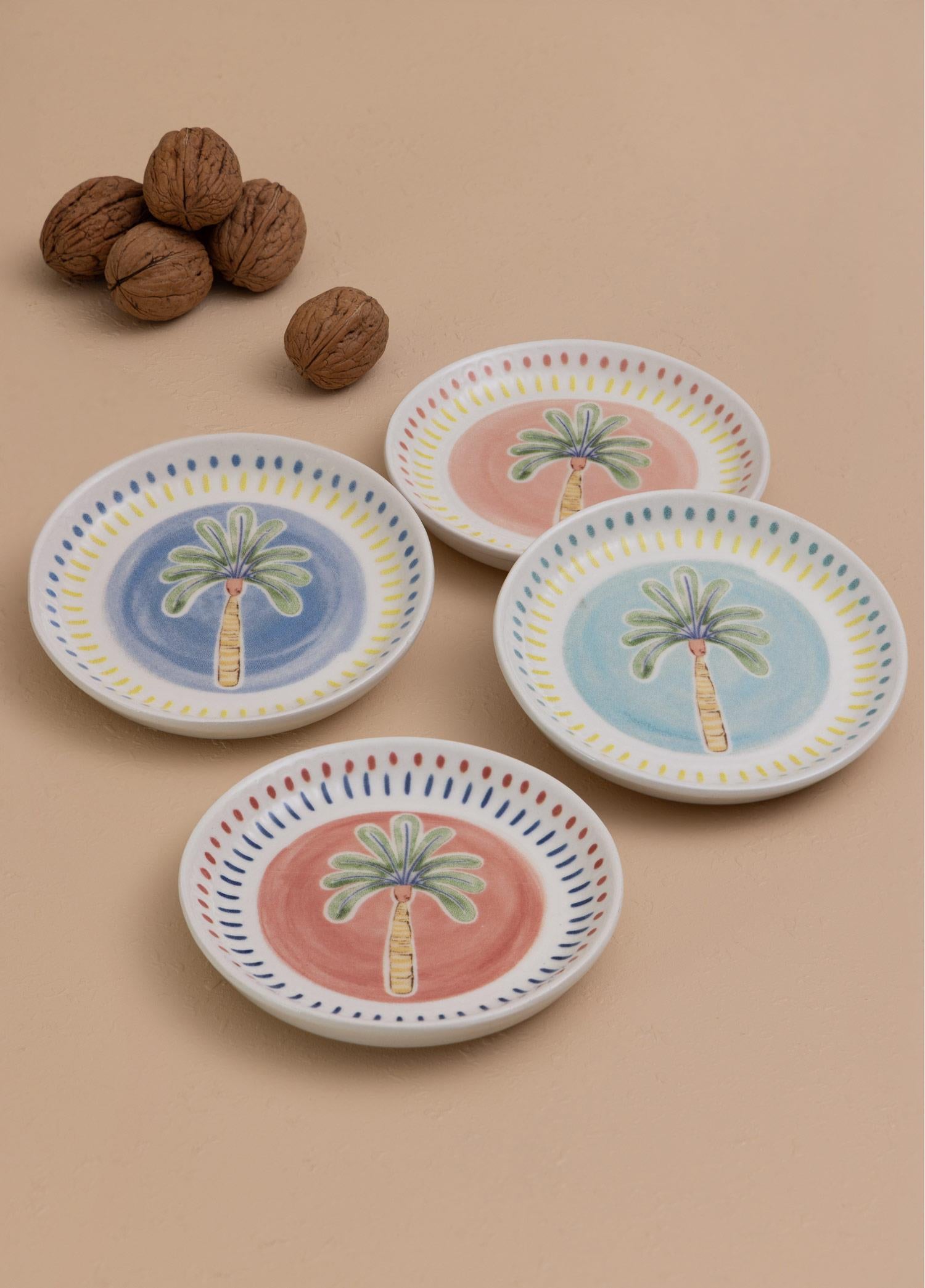 Italian Summer Sosluk Çerezlik 4Lü Set 10 Cm