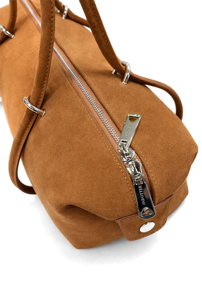 Jabobag Roll Small Süet Omuz Çantası