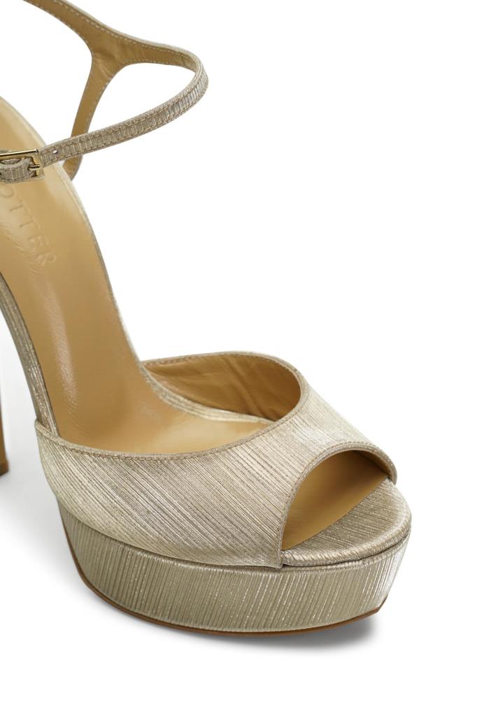 Brida Simli 14 Cm Platform Topuklu Ayakkabı