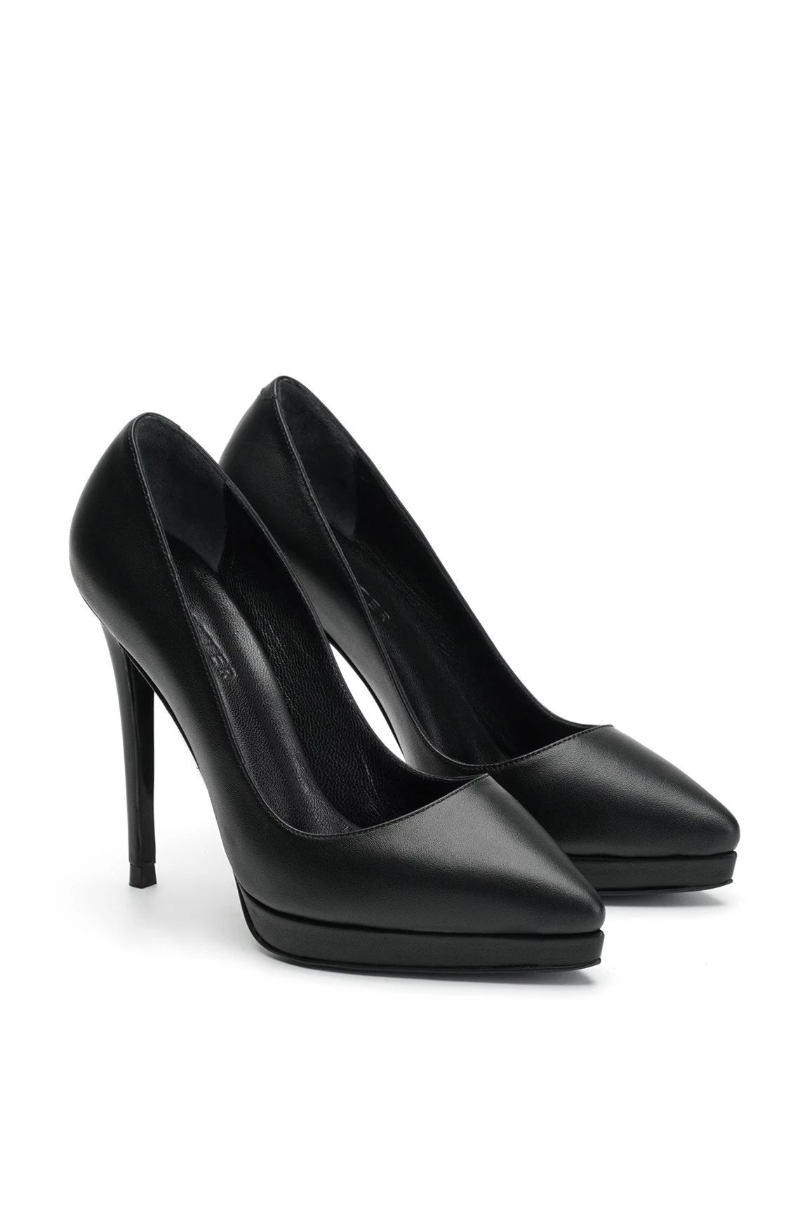 Kendal Deri 12 Cm Stiletto