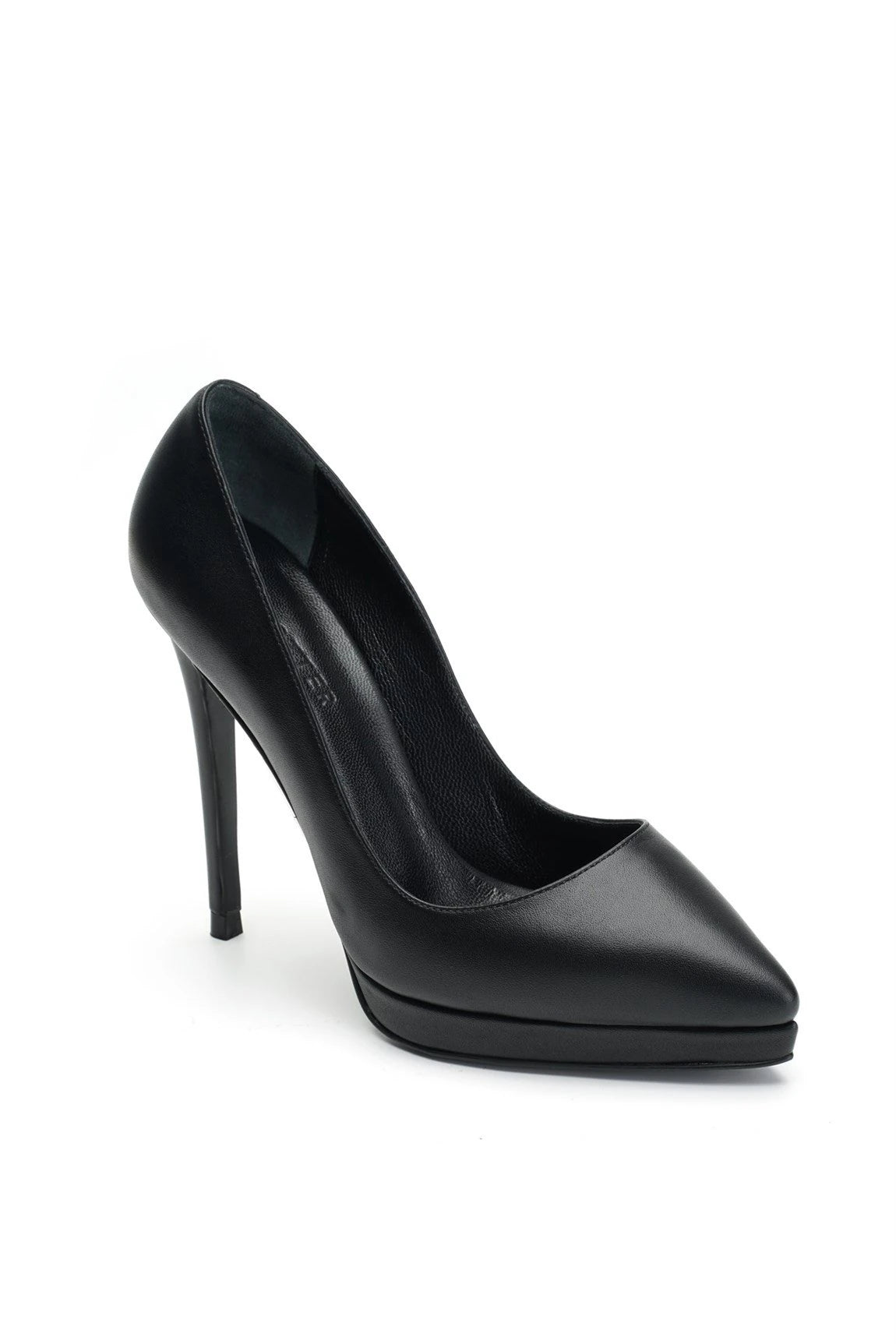 Kendal Deri 12 Cm Stiletto
