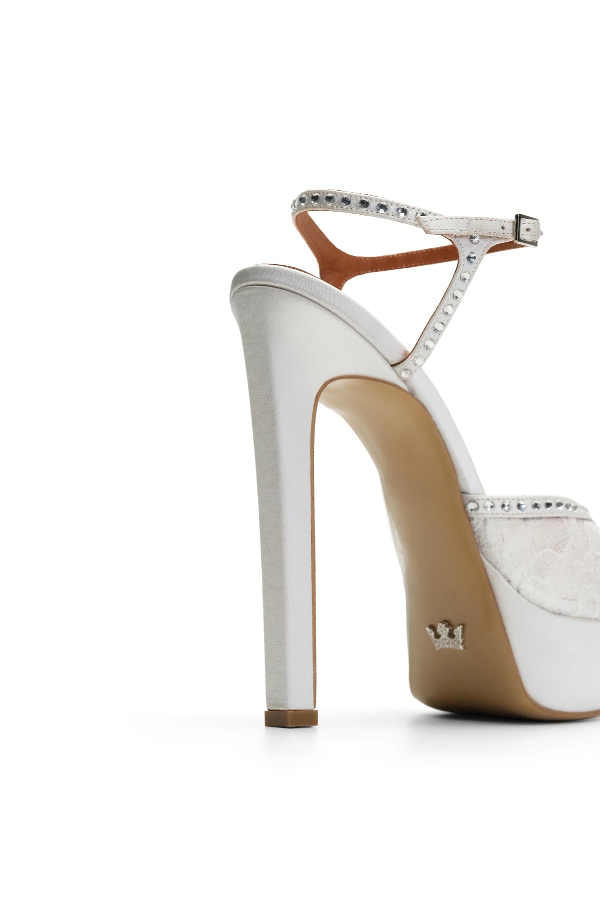 Lavinia Saten 14 Cm Platform Topuklu Ayakkabı