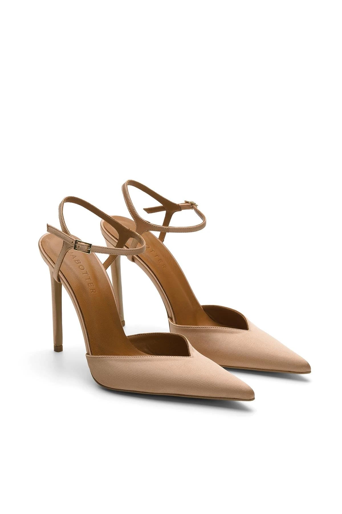 Madrid Saten 10 Cm Stiletto