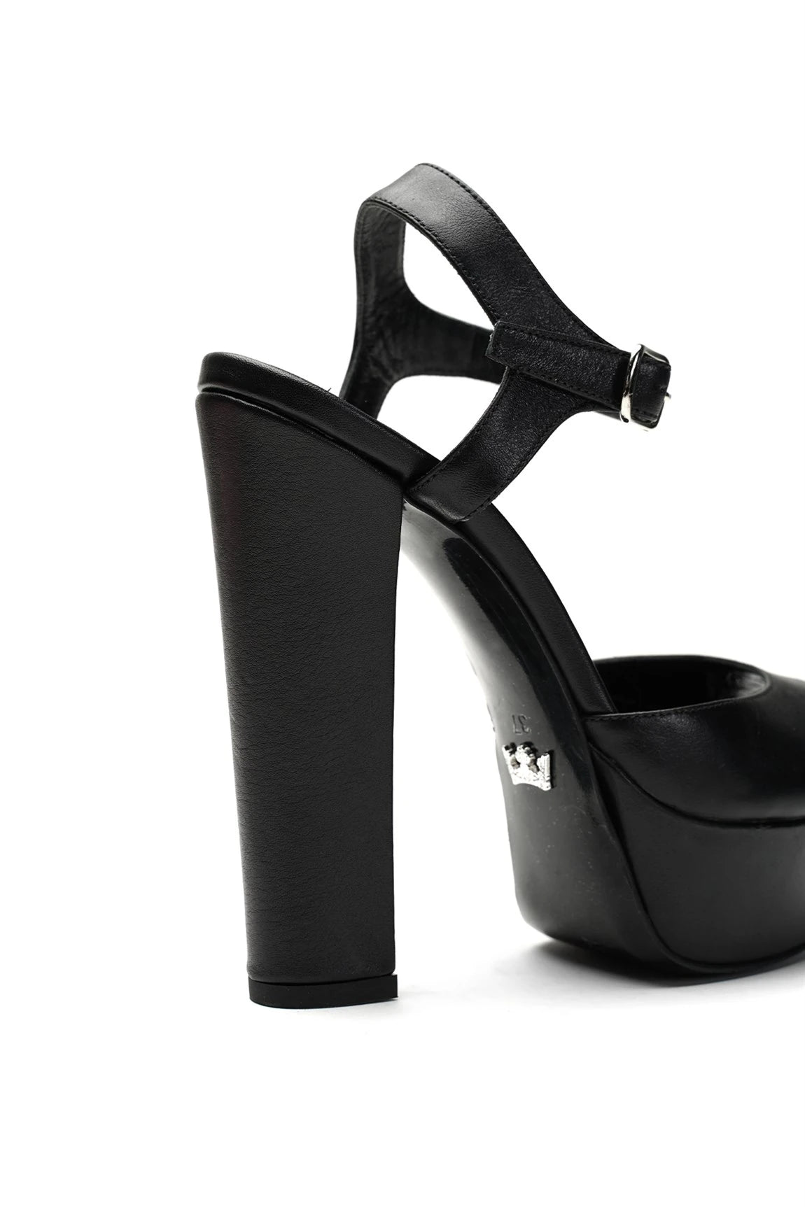 Nifty Deri 14 Cm Platform Topuklu Ayakkabı