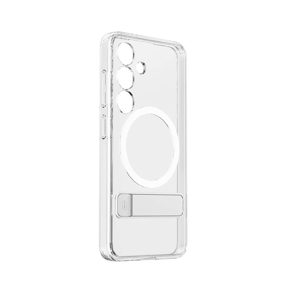 Kcc-025 Aurora Galaxy S24 Plus Magsafe Uyumlu Kamera Korumalı Standlı Kılıf
