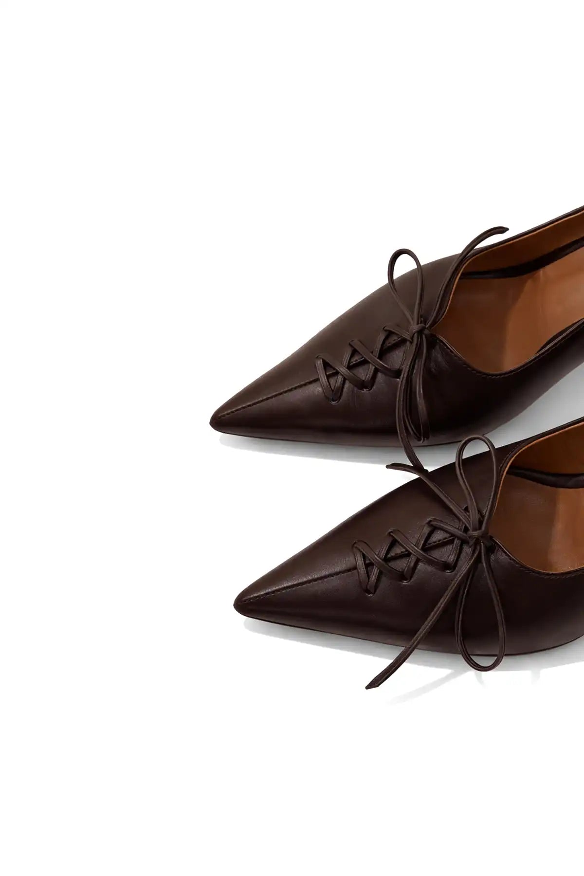 Larina Deri 8 Cm Stiletto