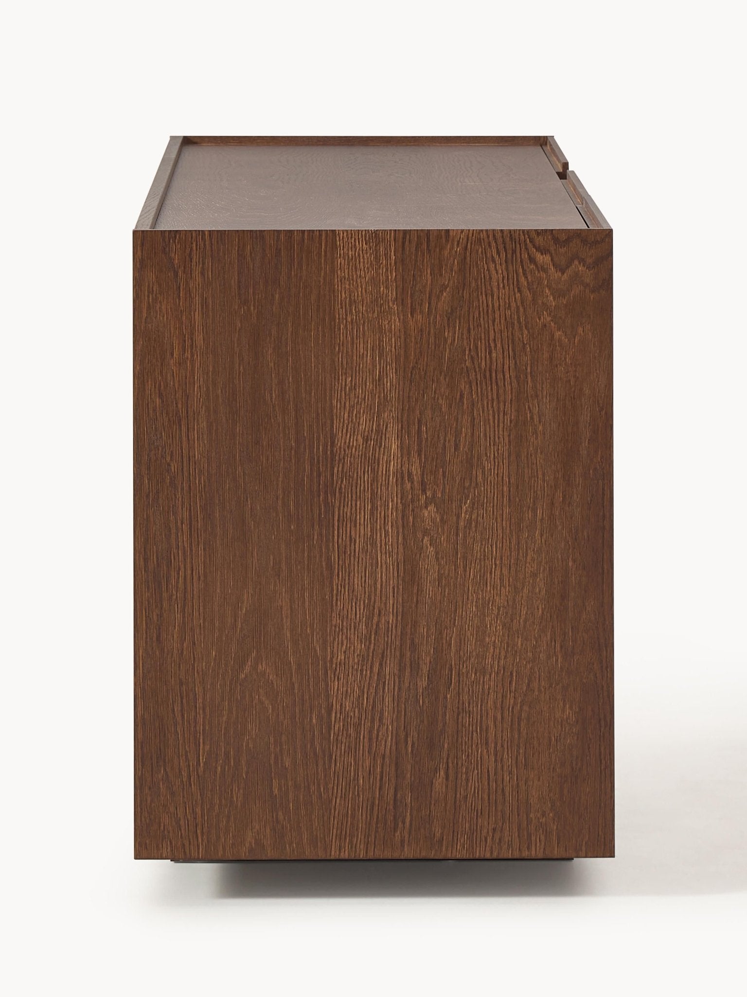 Larsen 160 Cm Meşe Kaplama Ahşap Dressoir