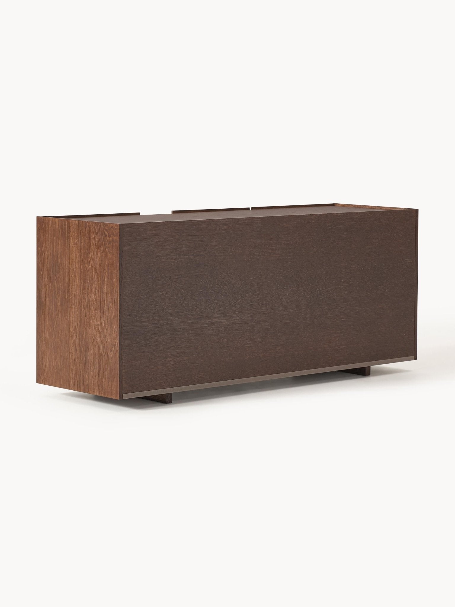 Larsen 160 Cm Meşe Kaplama Ahşap Dressoir