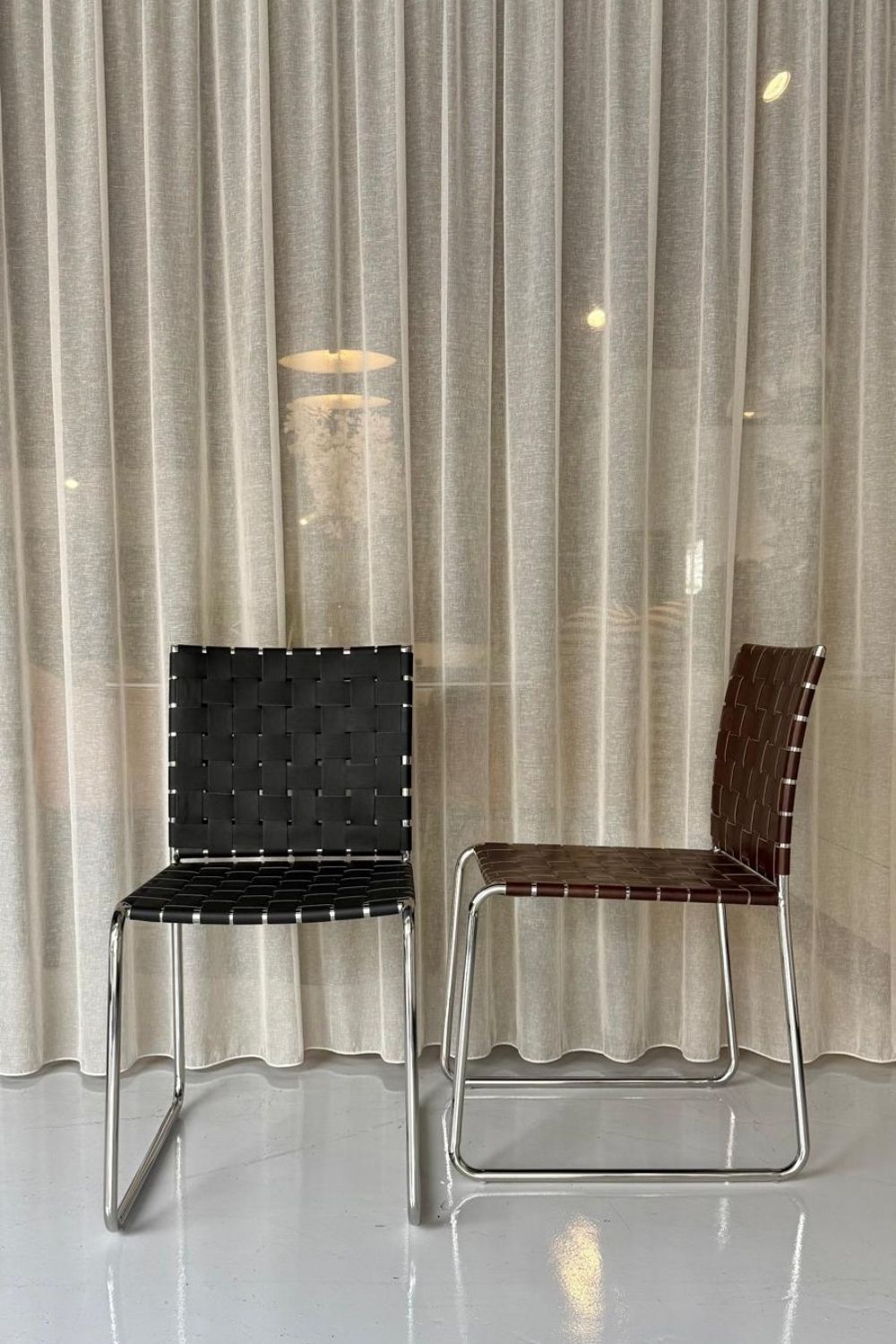 Dan form straps ding chair italian - 0