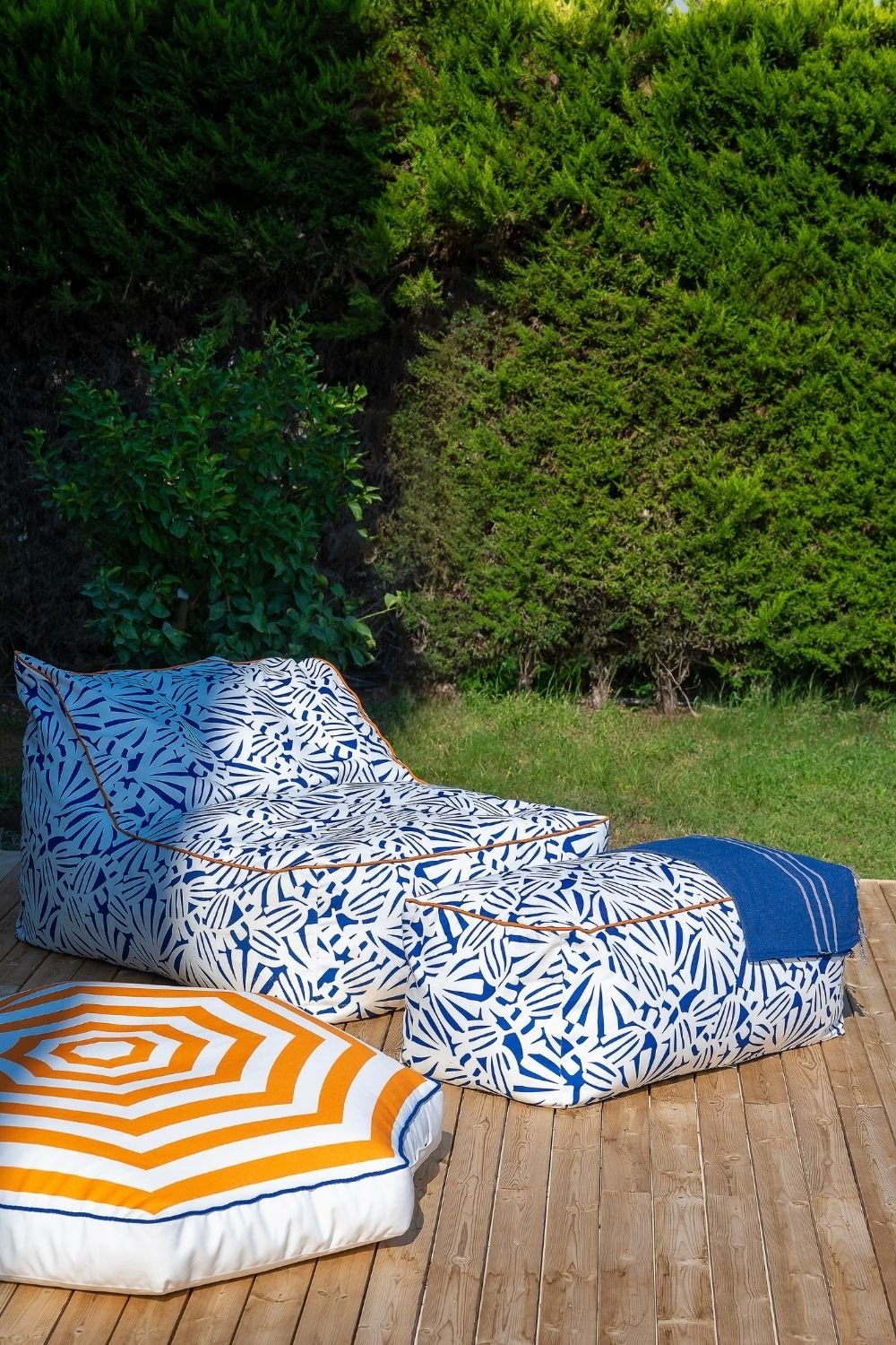 livingstore-Deniz Yatağı Belize Ii Lounger Navy Lacivert-Deniz Yatağı-2-Milagron.com