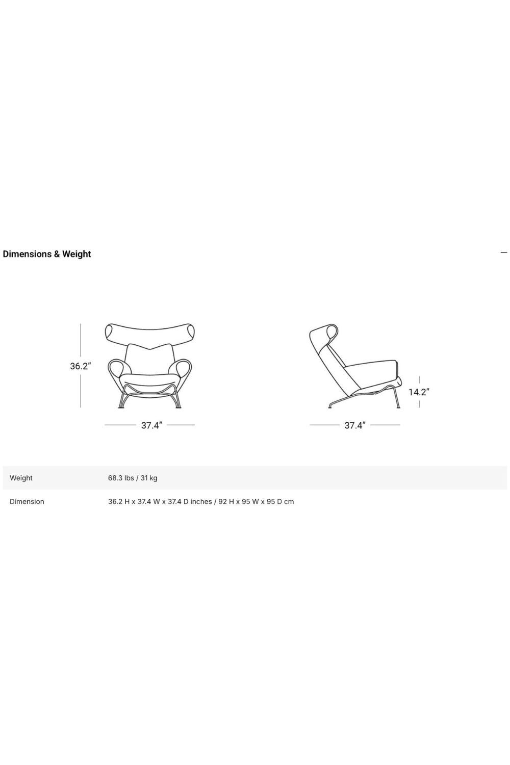 livingstore-No2 Hans J. Wegner'den Wegner Oxlounge Replikası-Berjer-6-Milagron.com