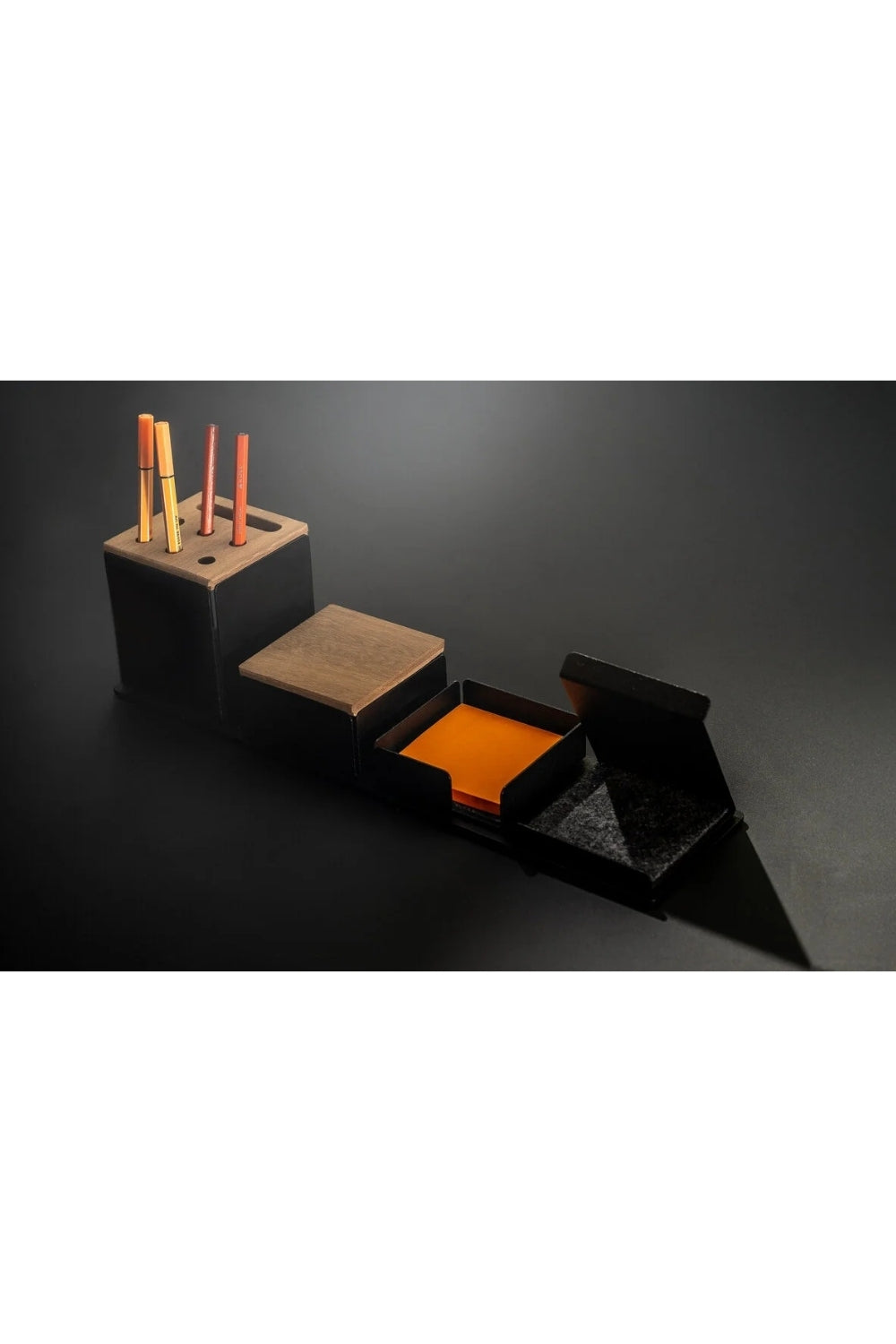 Simple Aa Masa Düzenleme Organizer Seti | Kalemlik Aksesuar Not Kutusu Telefon Tutucu - 2