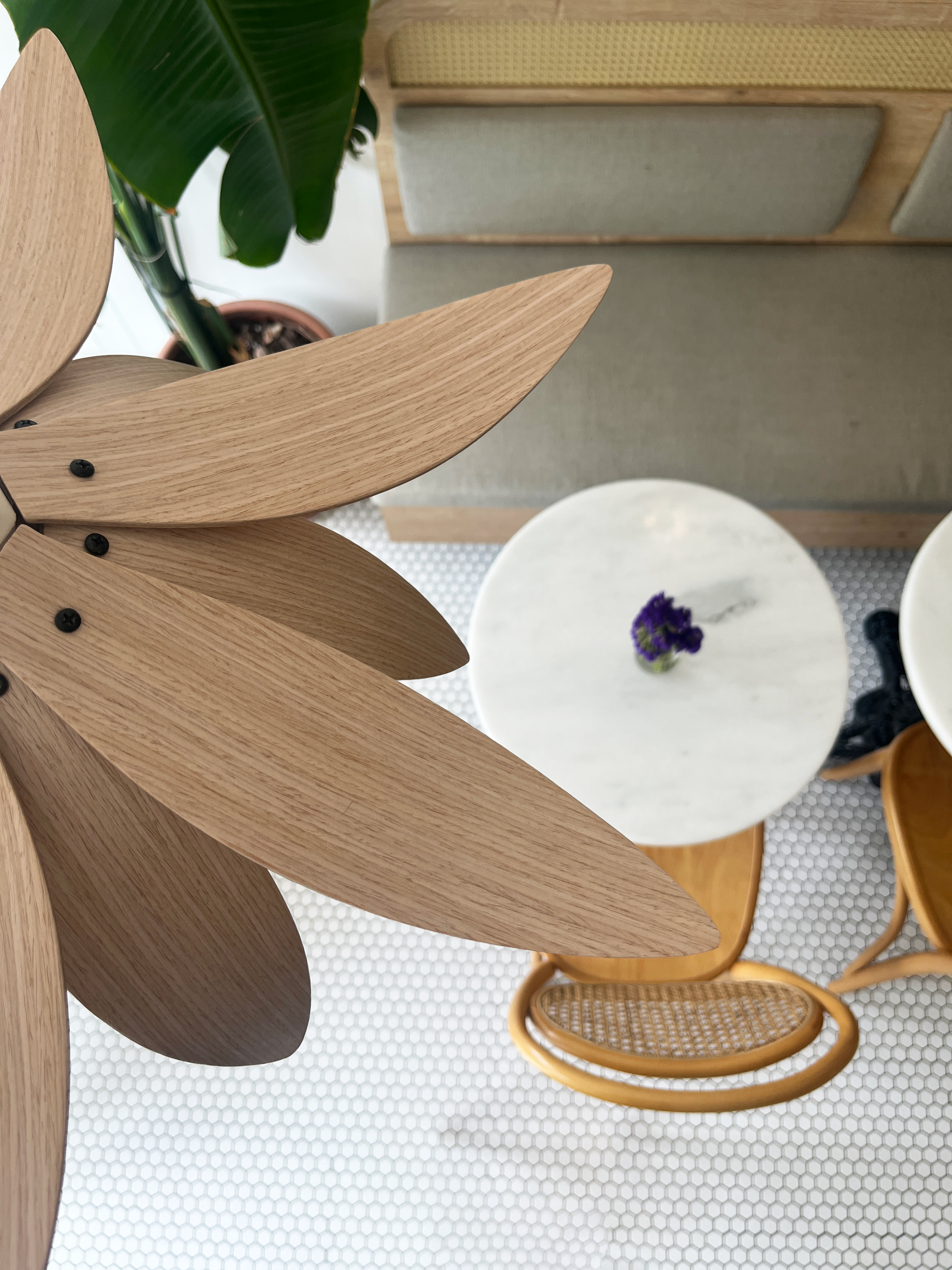 Fagus Wood-Lotus Avize – Ahşap Modern Ve Minimal Tasarım Avize, İskandinav Salon Ve Oturma Odası Aydınlatması (açık Meşe)-Avize-3-Milagron.com