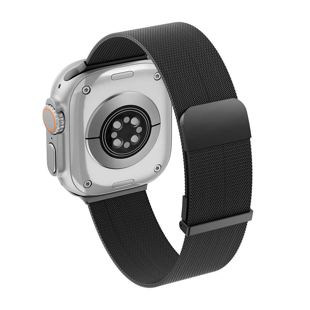 Magflex Apple Watch / Ultra Uyumlu Hasır Örme Kordon