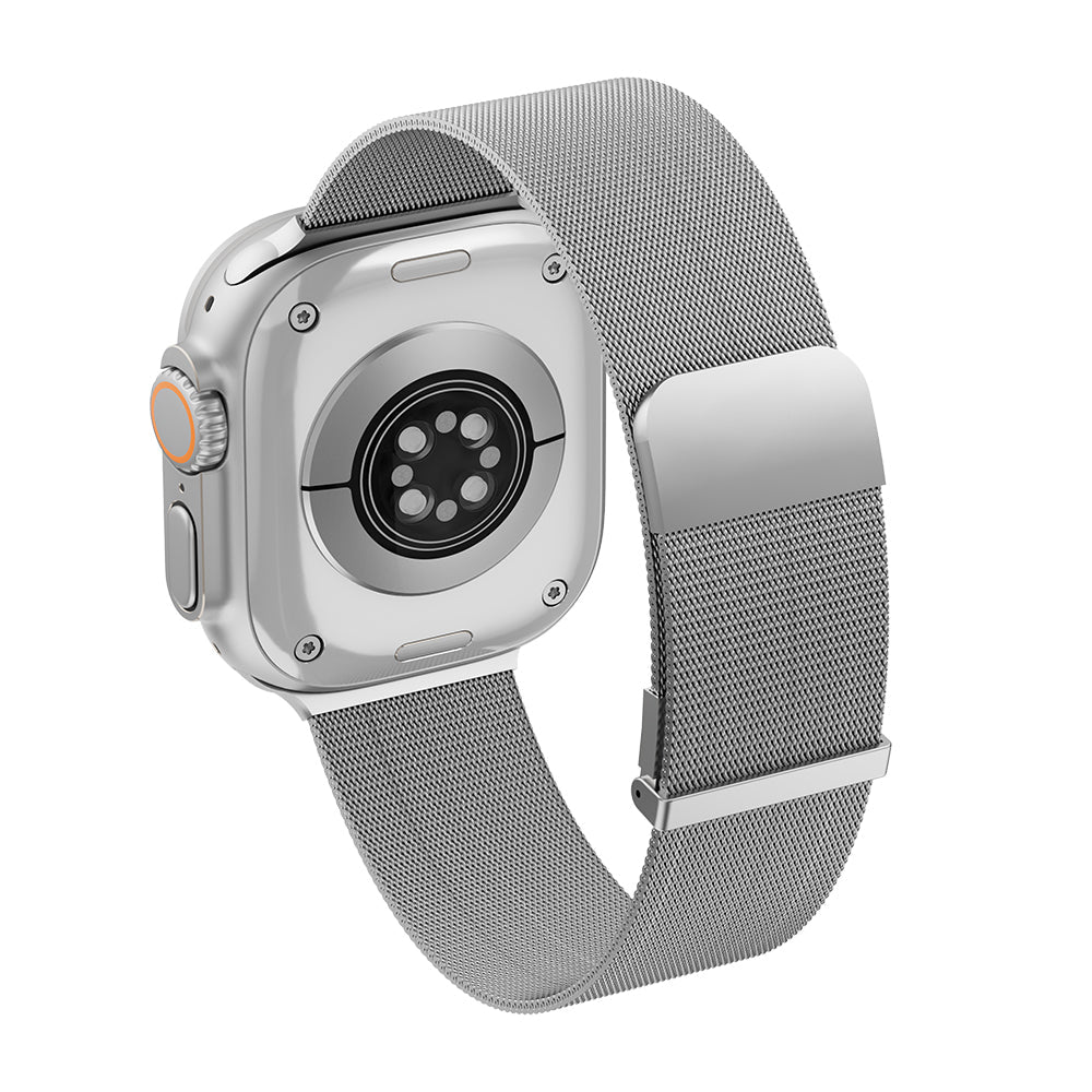 Magflex Apple Watch / Ultra Uyumlu Hasır Örme Kordon