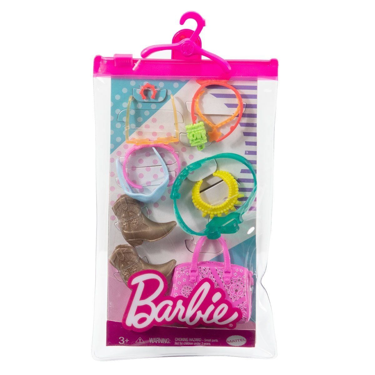 Gwd98 Barbie'Nin Moda Aksesuarları Paketleri / Asorti Seçilemez.