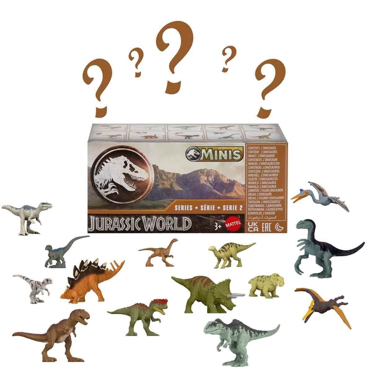 Gwp38 Jurassic World Sürpriz Paketli Mini Dinozor Figürleri