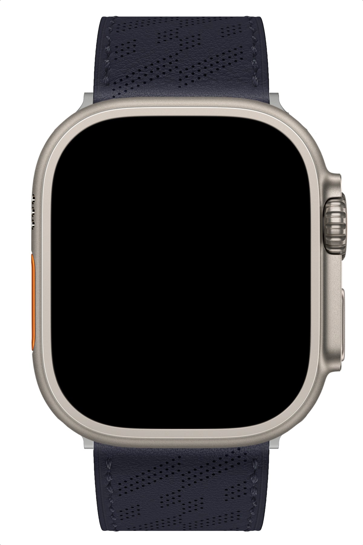 Apple Watch Uyumlu Multi Hole Deri Kordon Mingblau