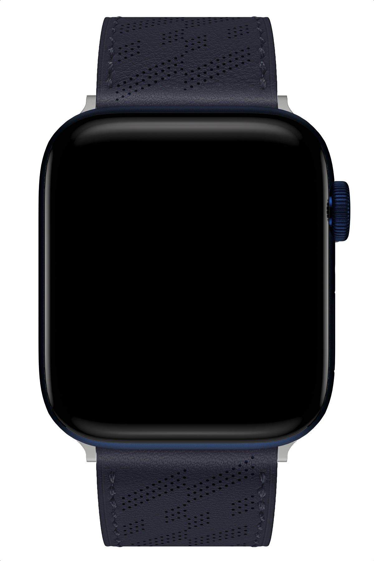 Apple Watch Uyumlu Multi Hole Deri Kordon Mingblau
