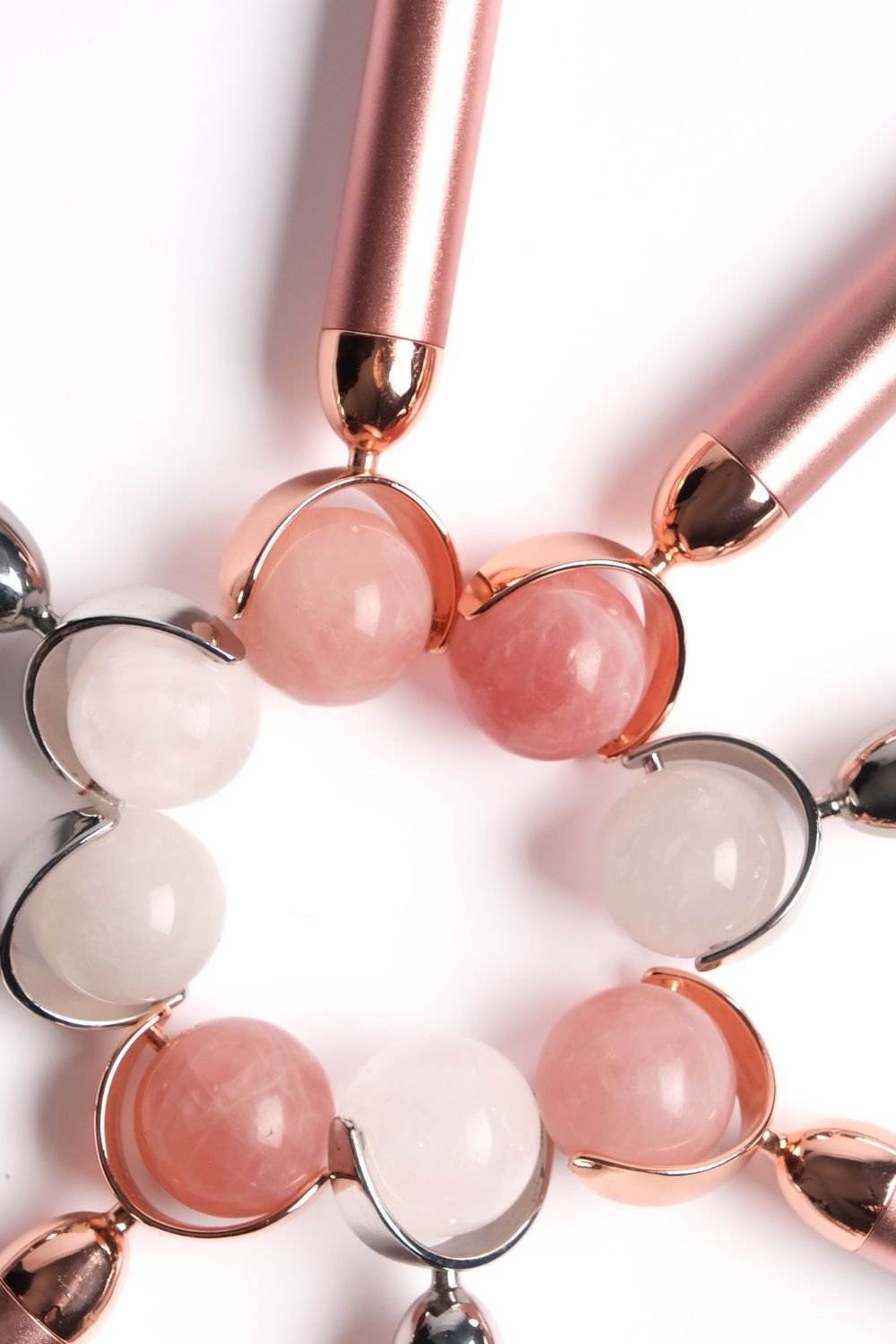 myPath-Pembe Kuvars Roller Titreşimli Masaj Aleti-Cilt Bakım Aletleri-2-Milagron.com