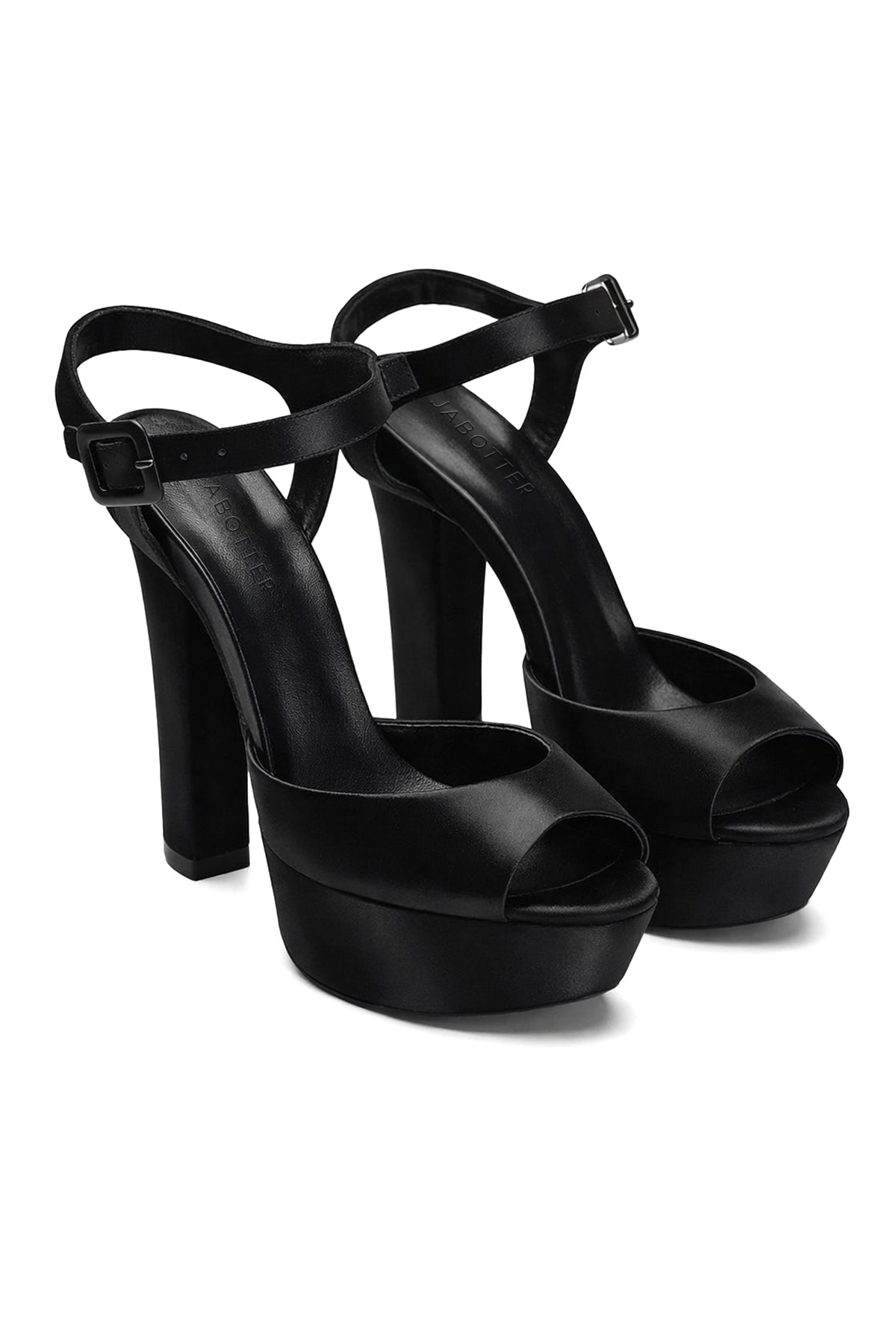 Nifty Saten 14 Cm Platform Topuklu Ayakkabı