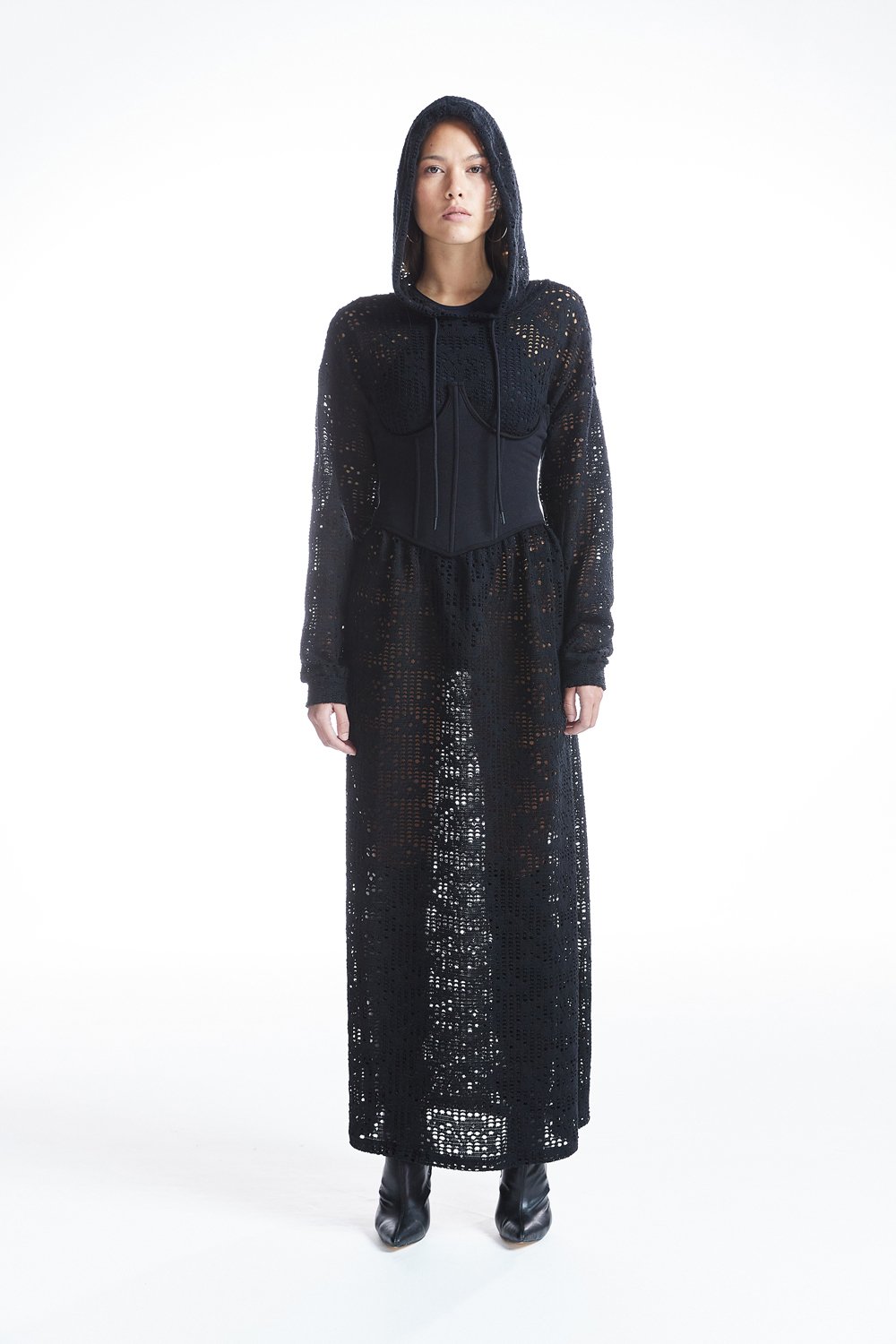 no'design-Arkadan Fermuarlı Korse-Top-3-Milagron.com