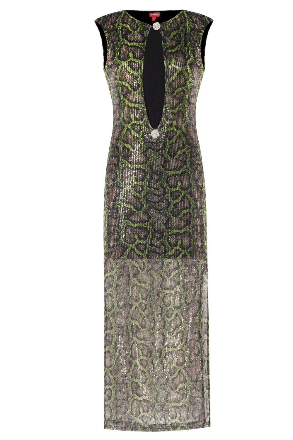 Borgia Dekolteli Uzun Elbise - 1