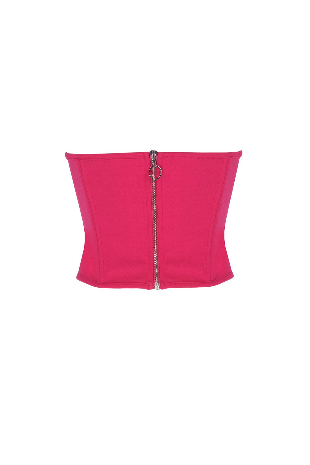 no'design-Fermuarlı Balenli Korse-Top-5-Milagron.com