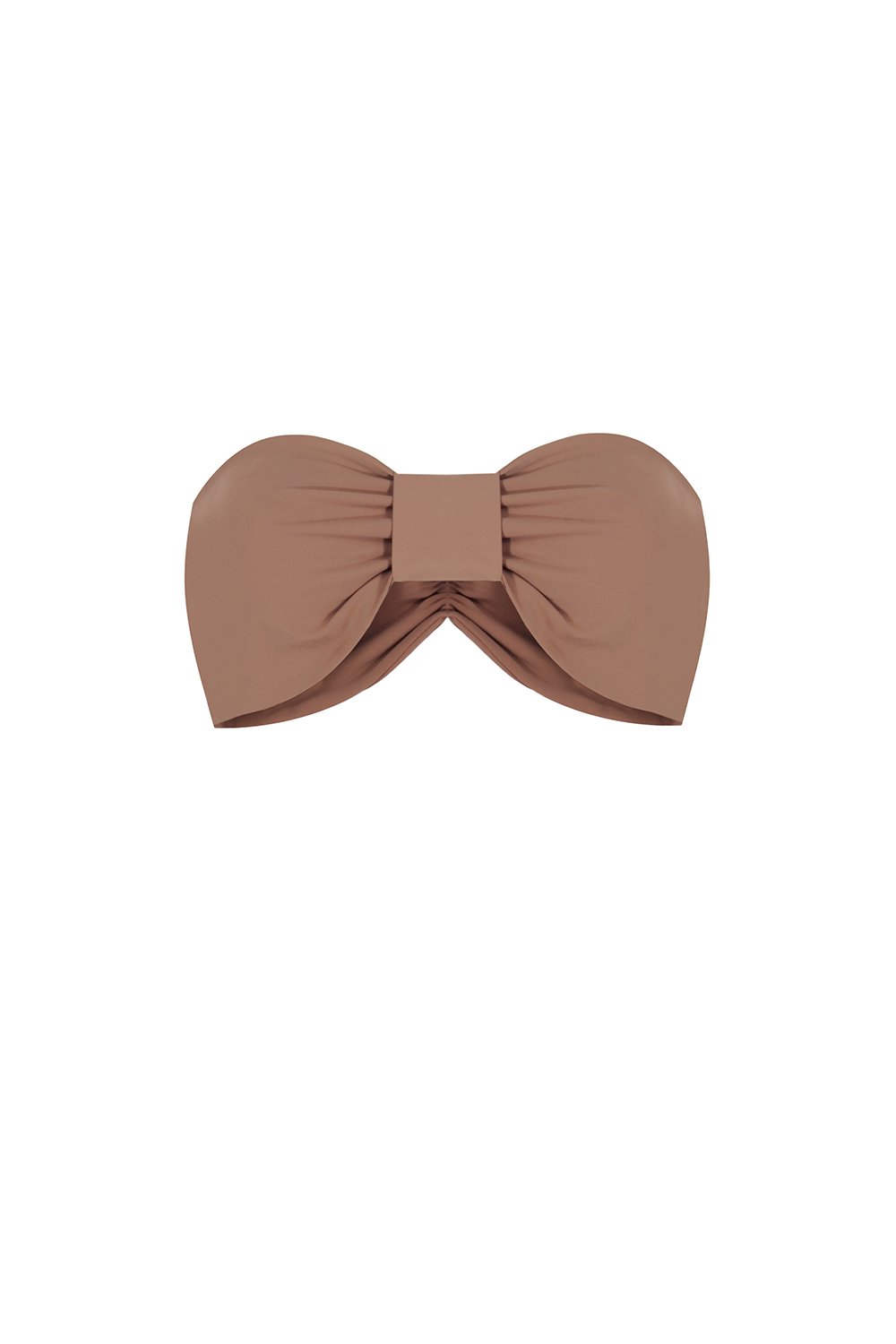 no'design-Ön Büzgü Detaylı Straplez Büstiyer-Büstiyer-2-Milagron.com