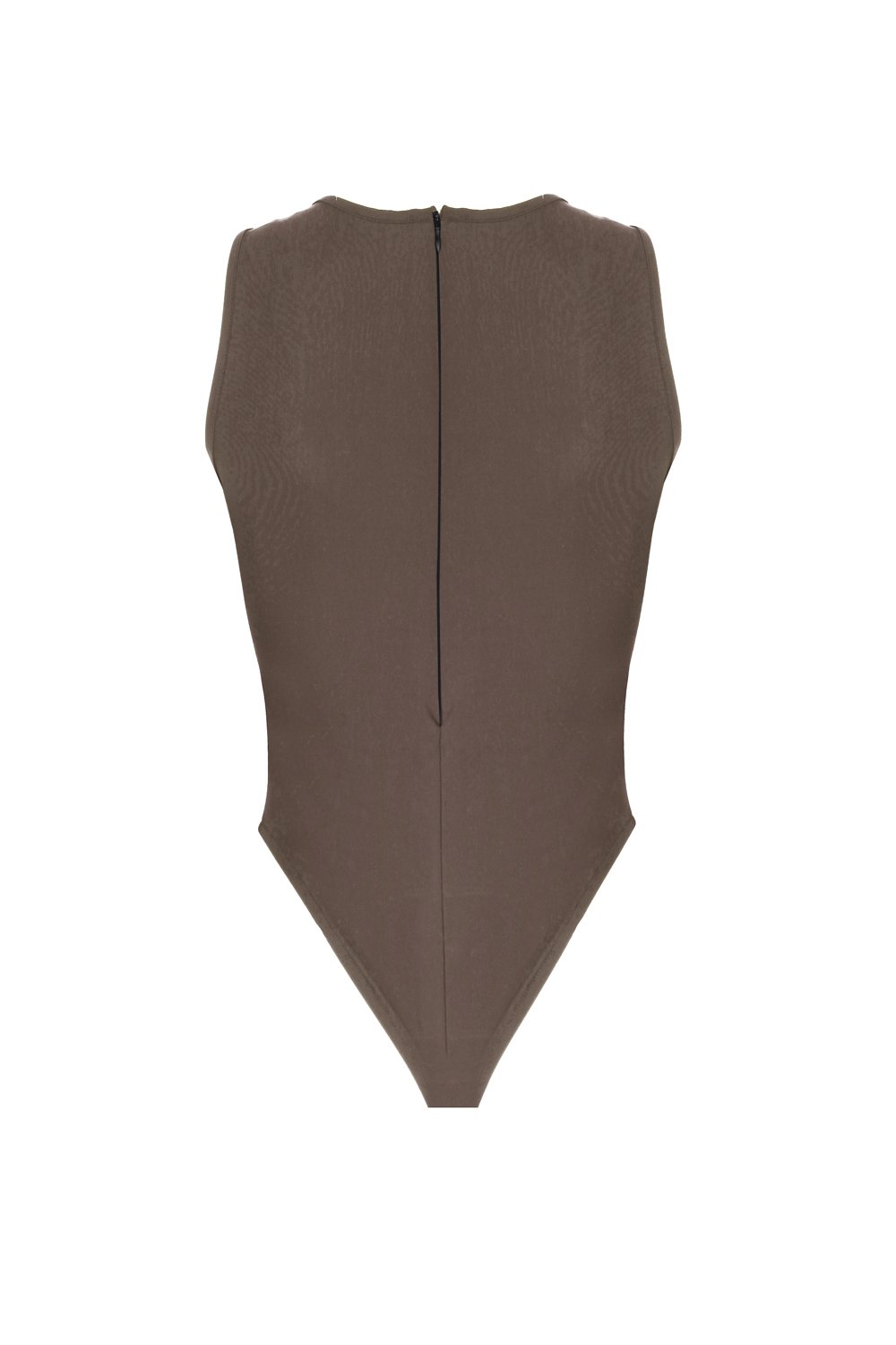 no'design-Pencere Detaylı Göbek Dekolteli Kontrast Kumaşlı Bodysuit-Bodysuit-2-Milagron.com