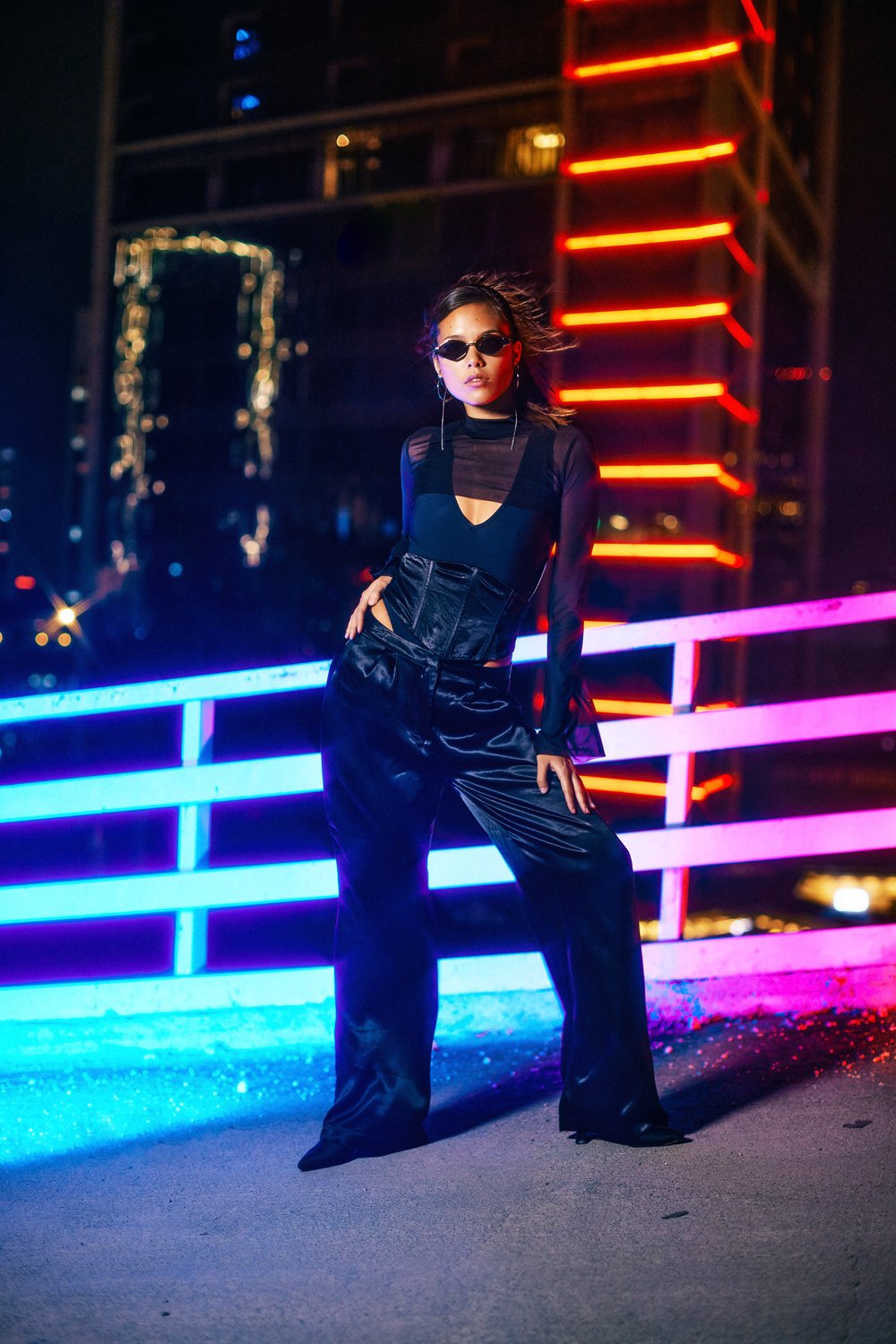 no'design-Saten Palazzo Pantolon-Pantolon-3-Milagron.com