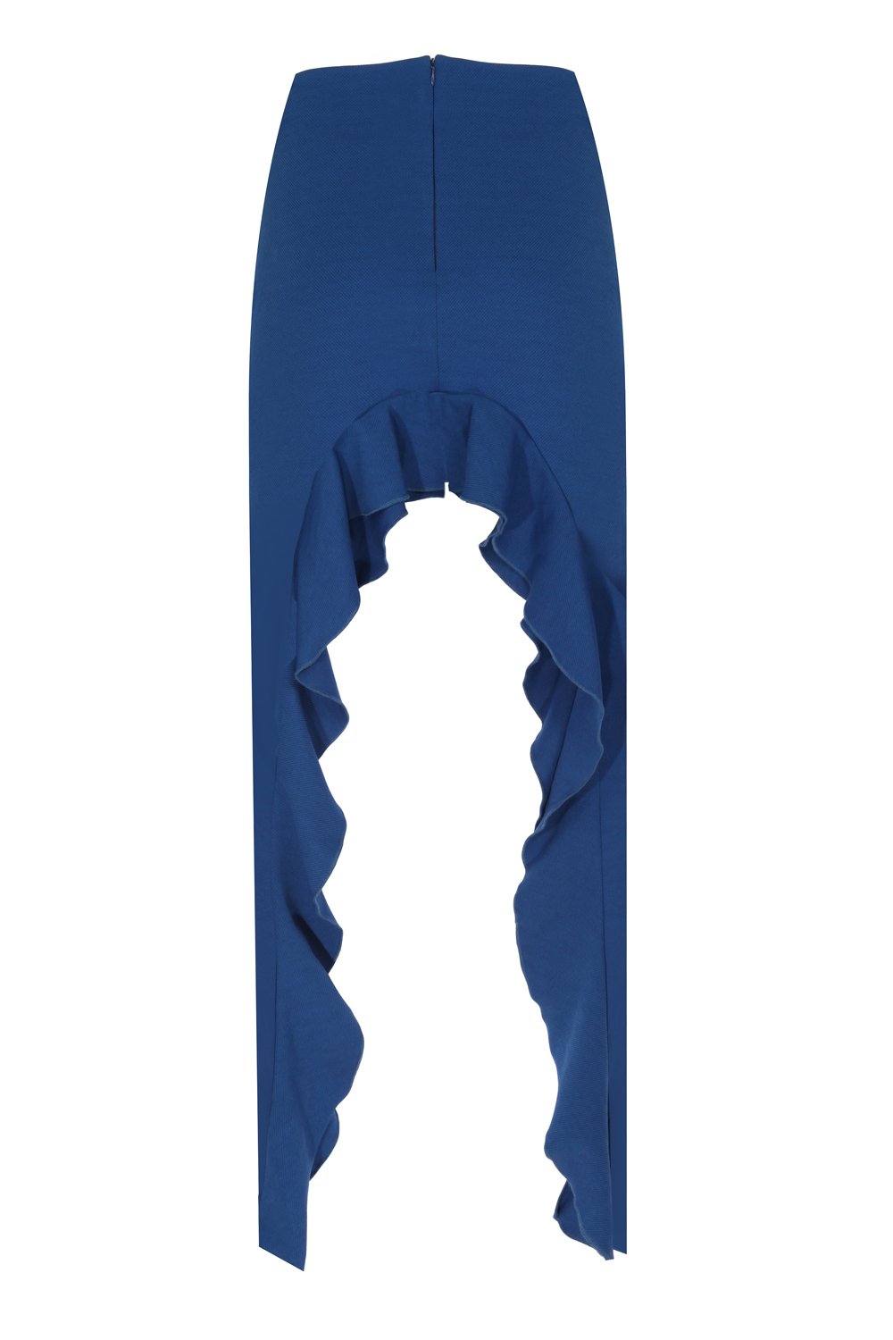 no'design-Yanları Fırfır Detaylı Asimetrik Mini Etek-Etek-6-Milagron.com