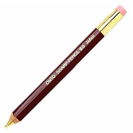 Ohto Wooden Versatil Kalem 2.0Mm Bordo Aps-680E