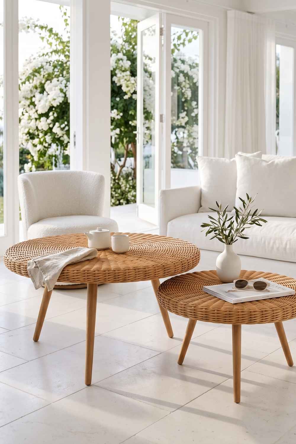 Premium Rattan Orta Sehpa - 3