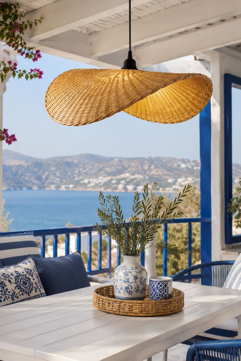 Nordic Premium Rattan Sarkıt Avize - 7