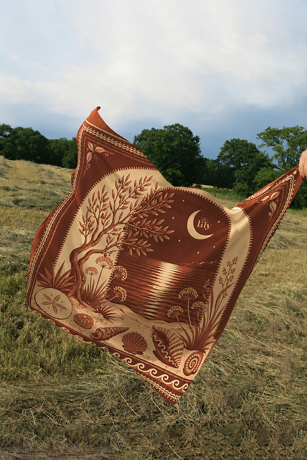 Moonlit Bandana - 1