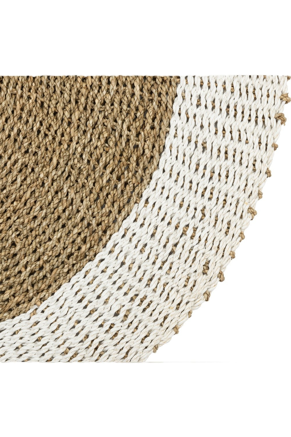 Kilim Jüt Naturel Beyaz Kenarlı Ç.100 Cm - 1