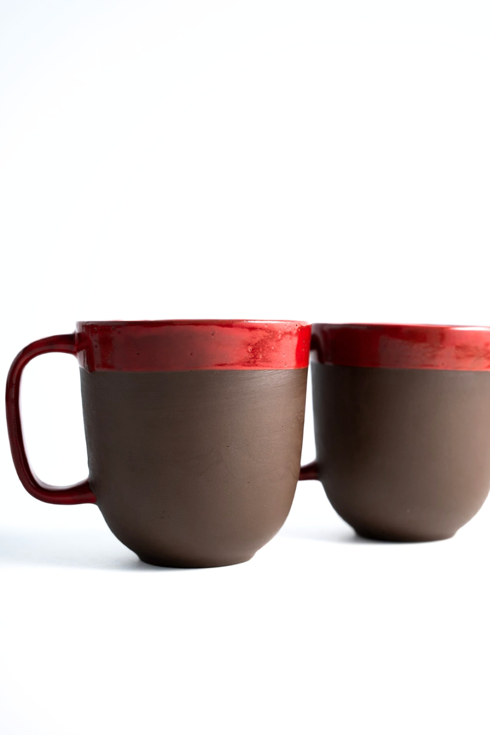 Gibson Stoneware Bardak – Kahve & Kırmızı - 3