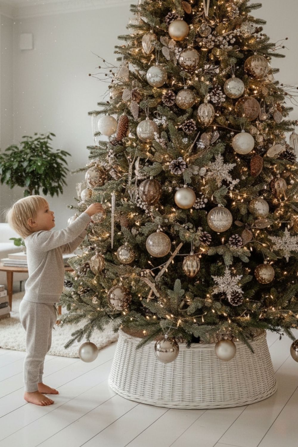 Rattan Noel Çam Ağacı Ayaklığı - 4