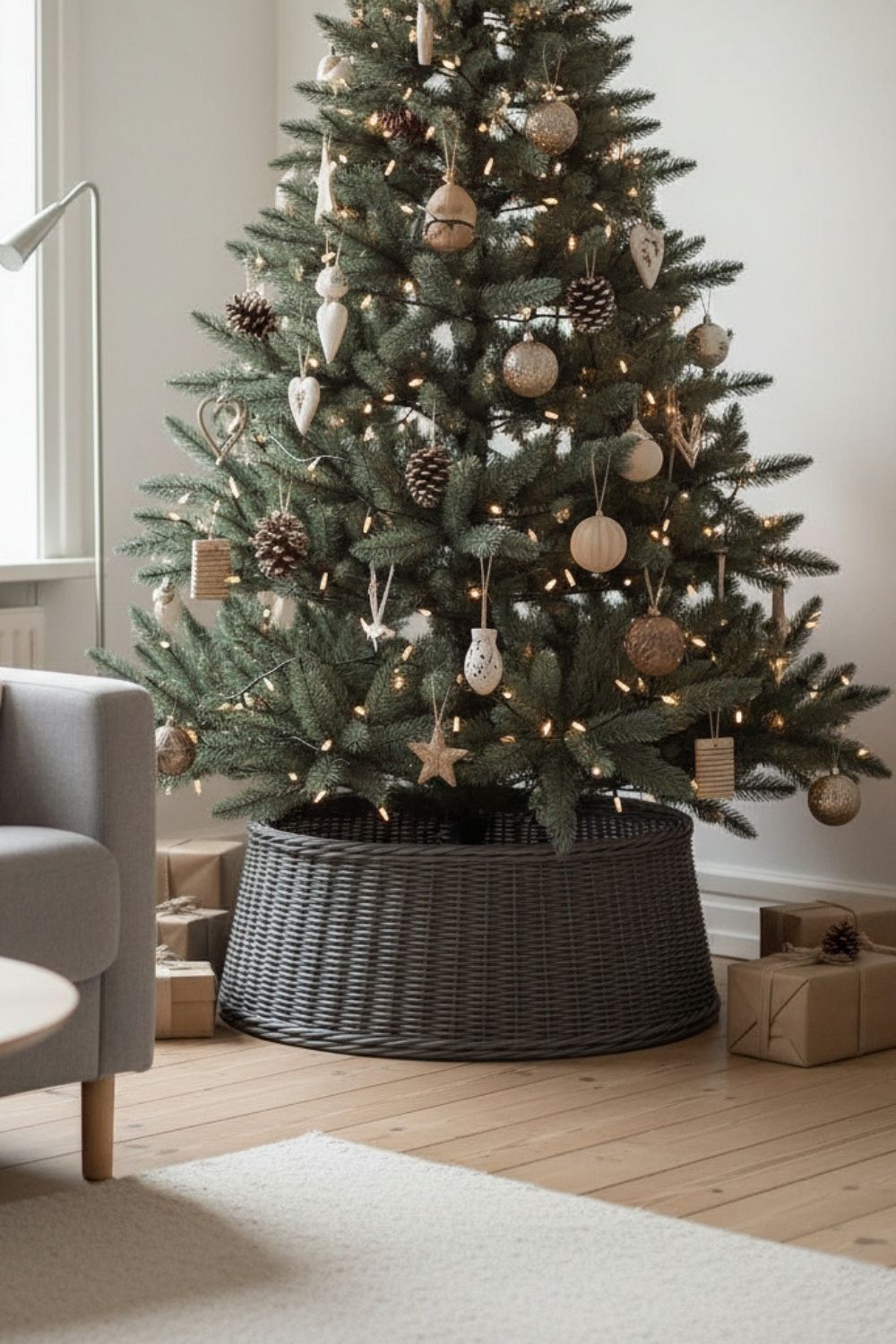 Rattan Noel Çam Ağacı Ayaklığı - 8
