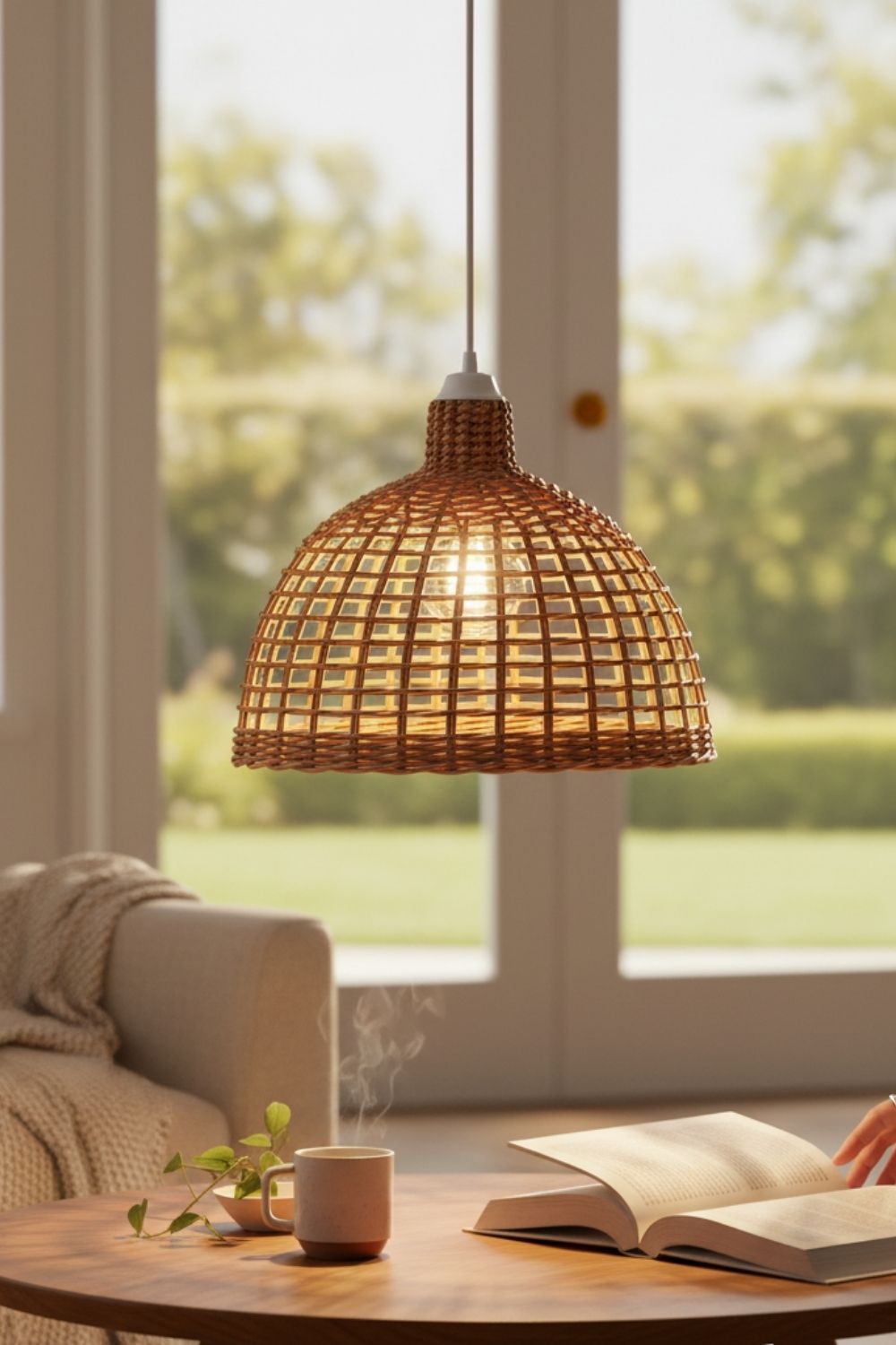 Shine Rattan Sarkıt Avize - 5