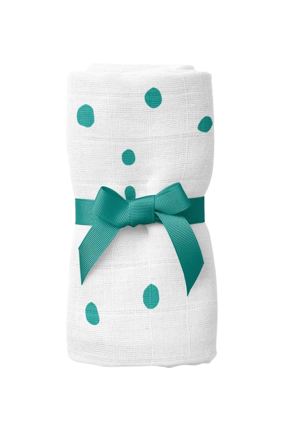 Bird Of Life Mint Dots Müslin Bebek Örtüsü - 70x70cm - 0