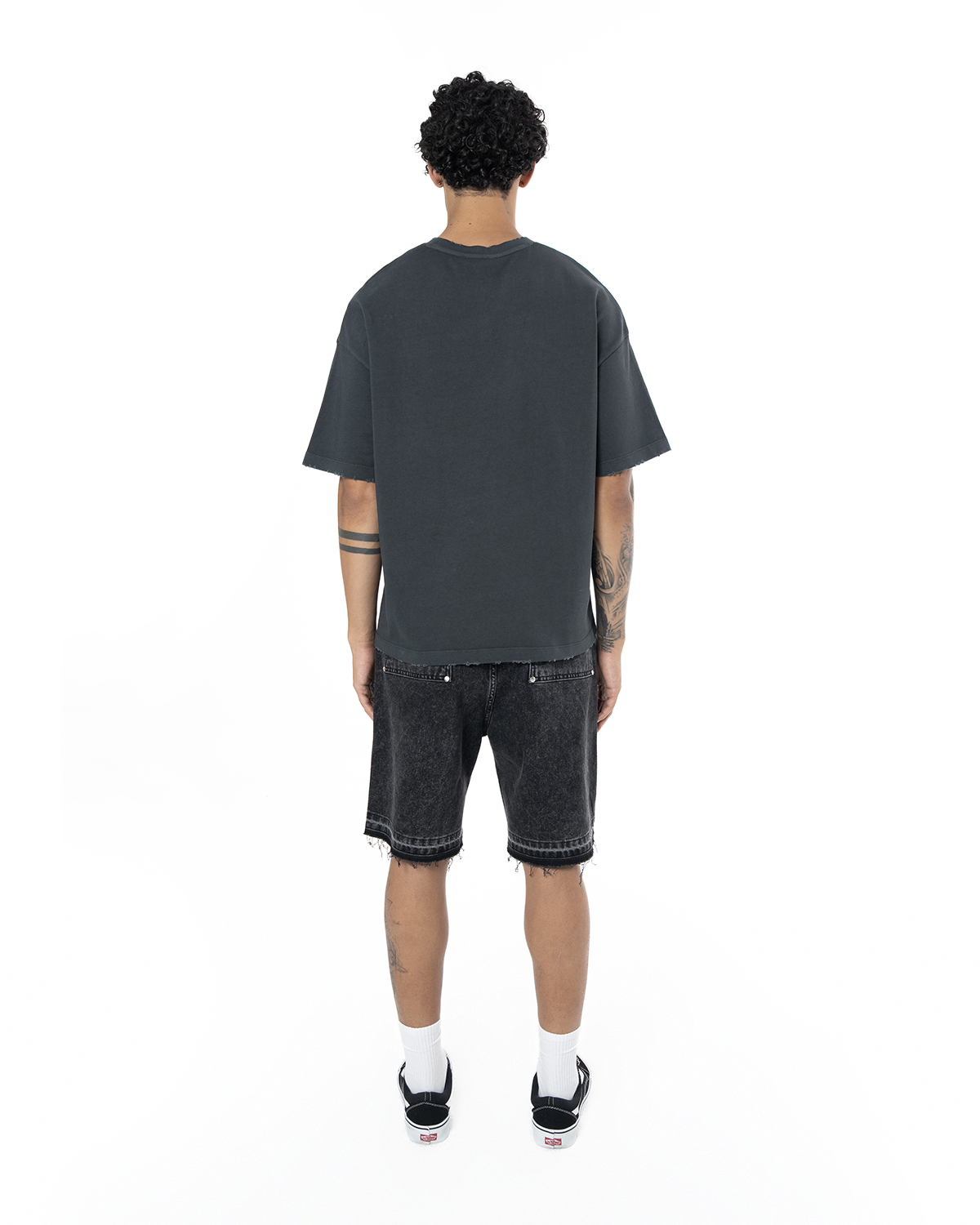 Unisex Oversize Fm Icon Yipratmali TiŞört - SiYah - 2