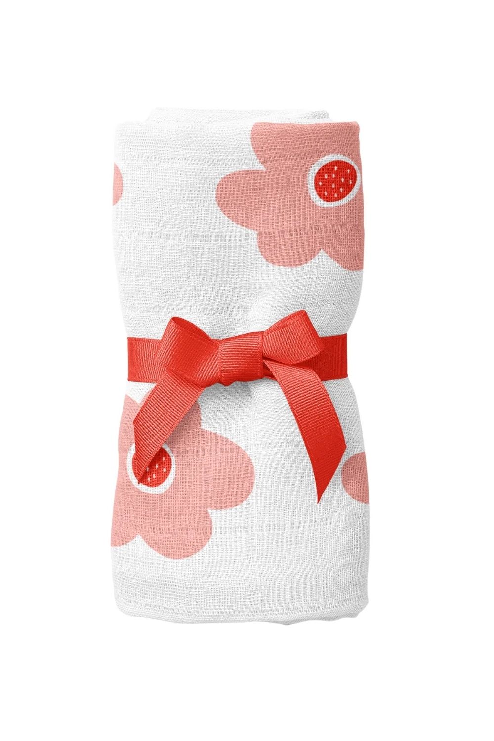 Amulet Blossom Bloom Müslin Bebek Örtüsü – %100 Pamuk 100x100 Cm - 0