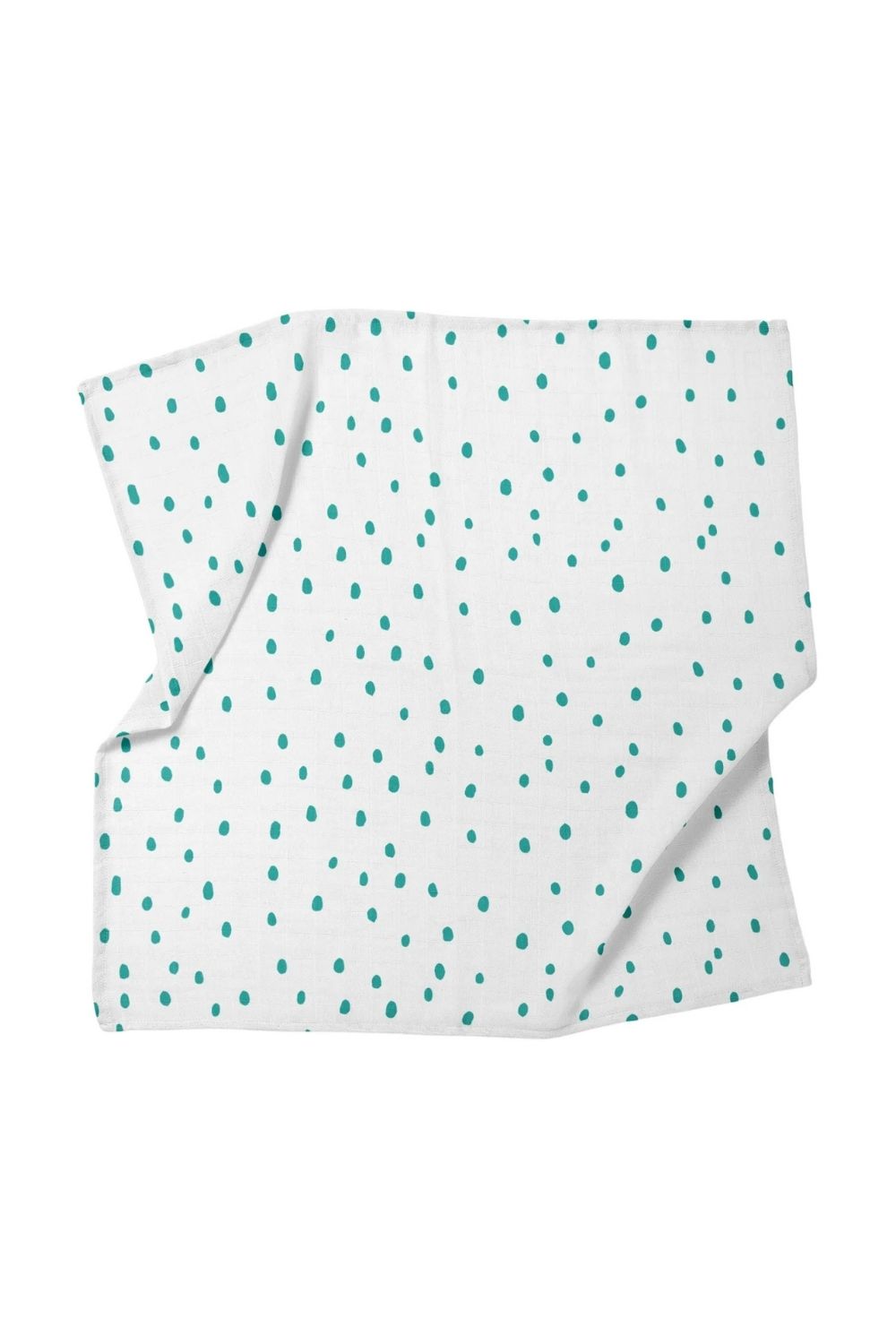 Bird Of Life Mint Dots Müslin Bebek Örtüsü – 100x100 Cm - 2