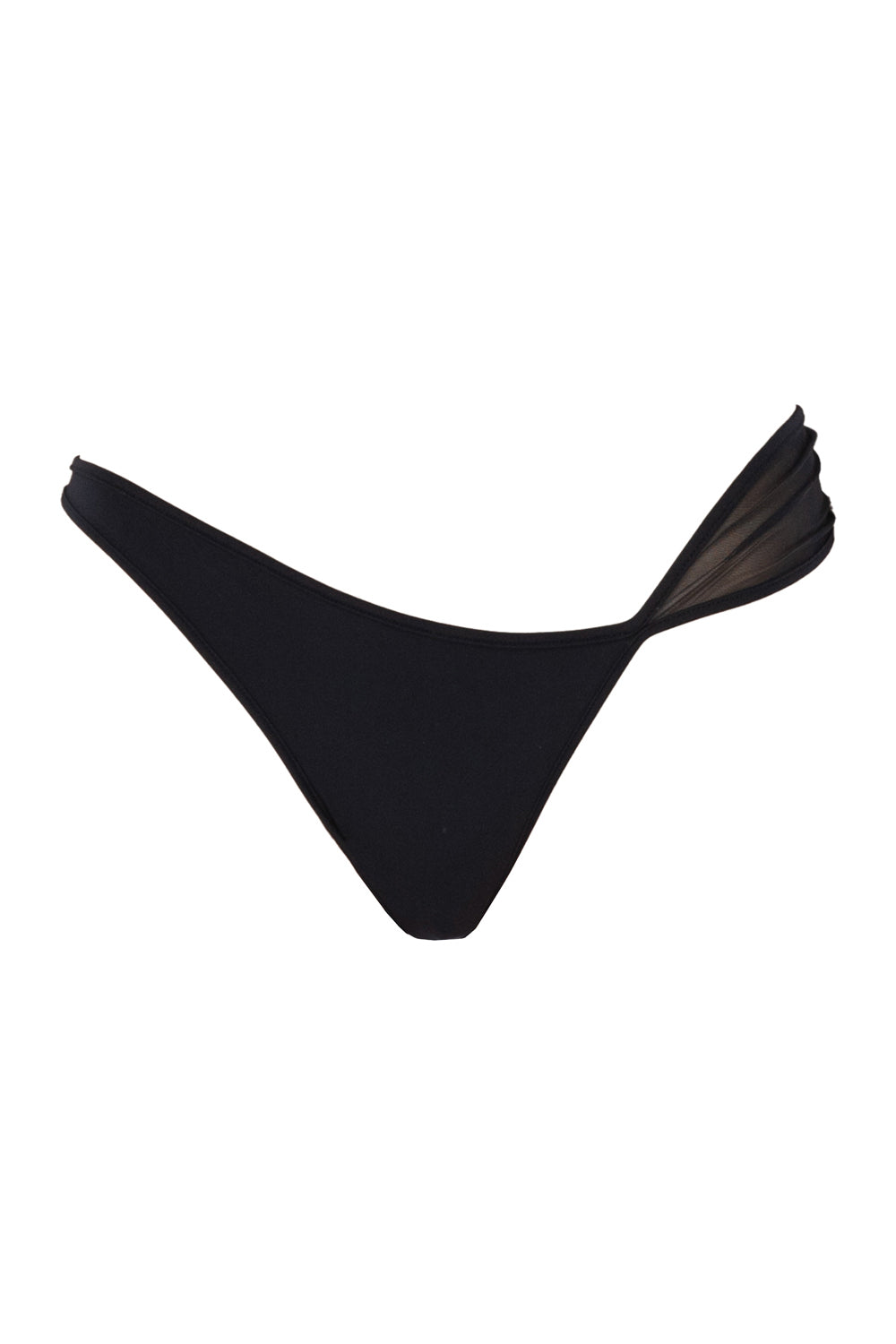 Scarlett Siyah Asimetrik Bikini Altı - 5