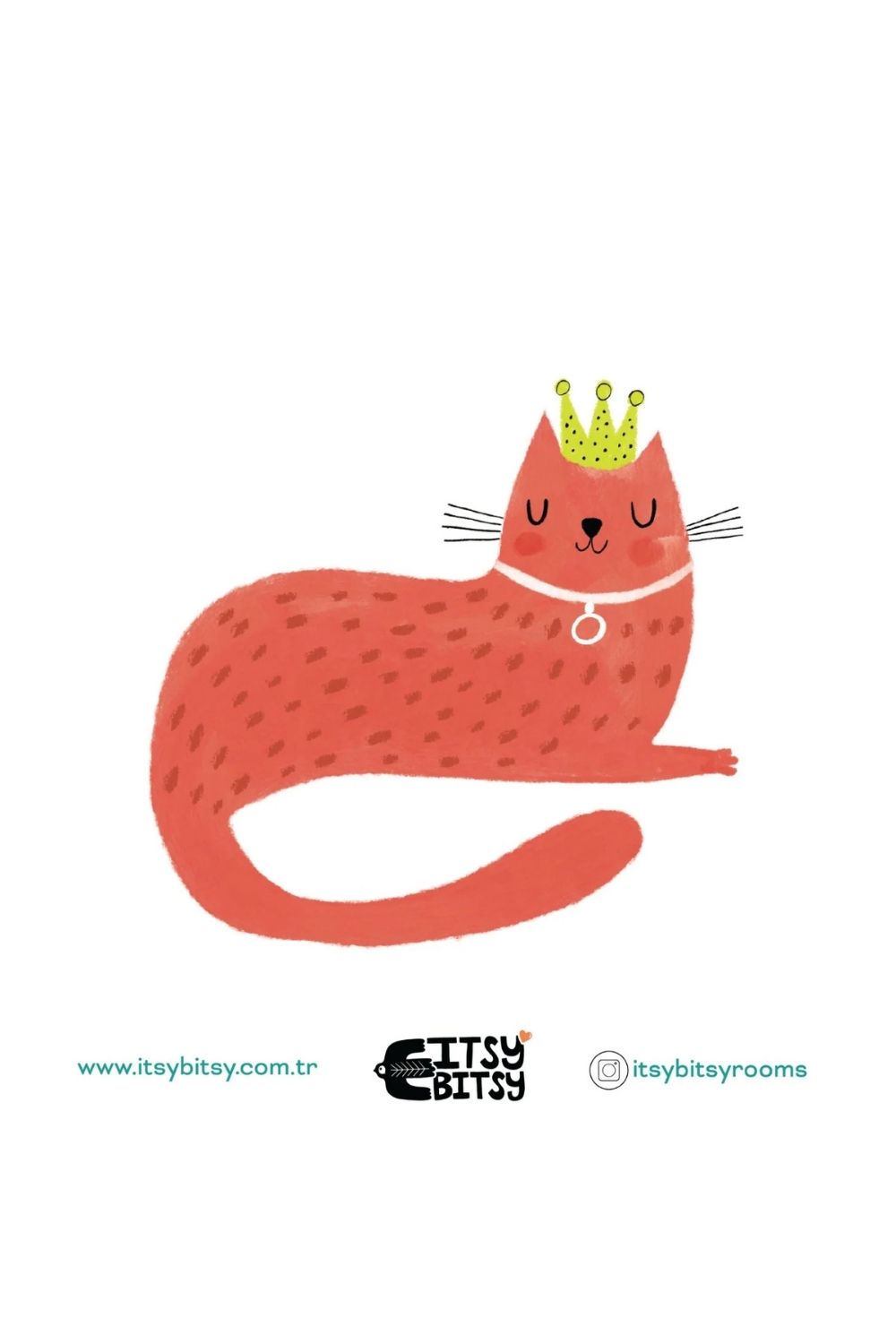 Kitty Of Queens Pamuk Saten Pembe Bebek Çarşaf Seti 80x140 Cm - 4