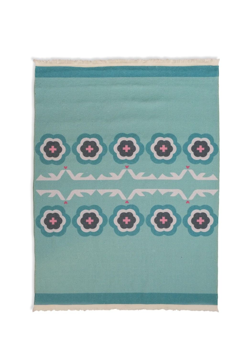 Sukha Mint Yeşili Yıkanabilir Bebek & Çocuk Halısı – 120 X 160 Cm - 0