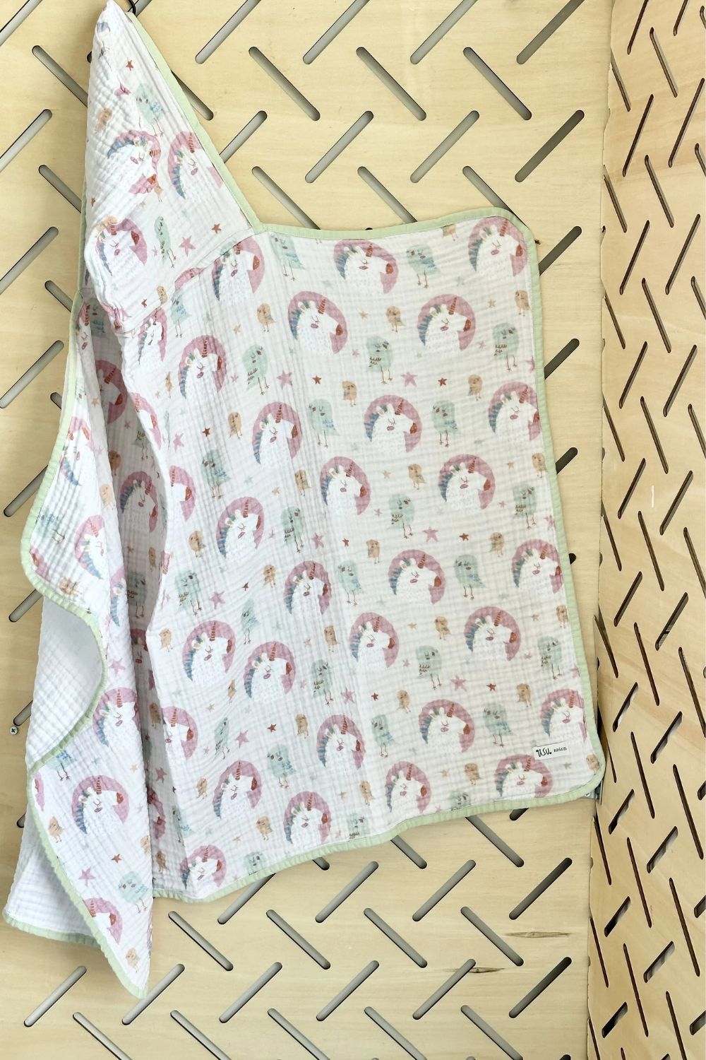 Unicornbird Organik Pamuk Müslin Kurulama Örtüsü - 2
