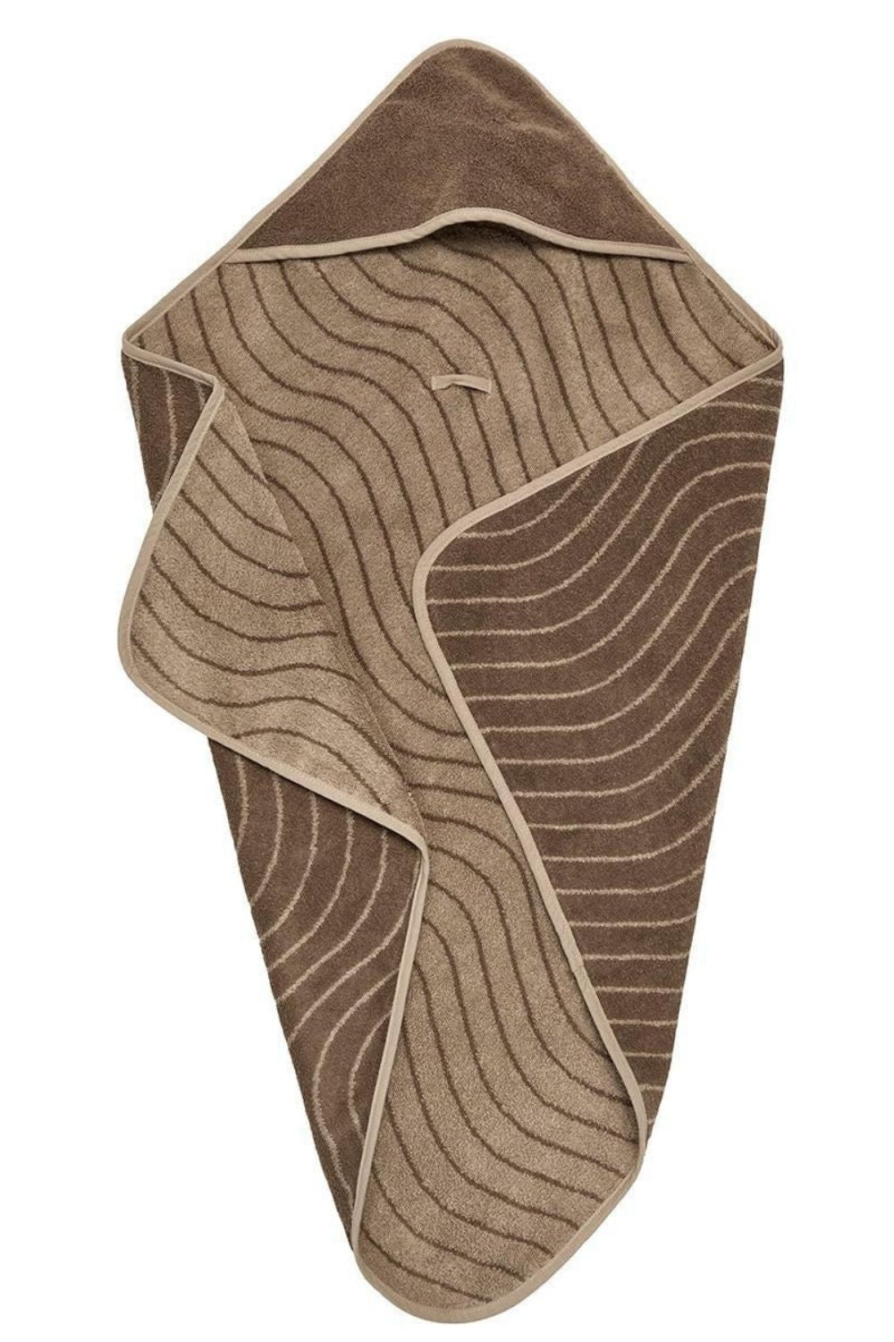 Hoodie Başlıklı Havlu, Woodland Mocca - 1